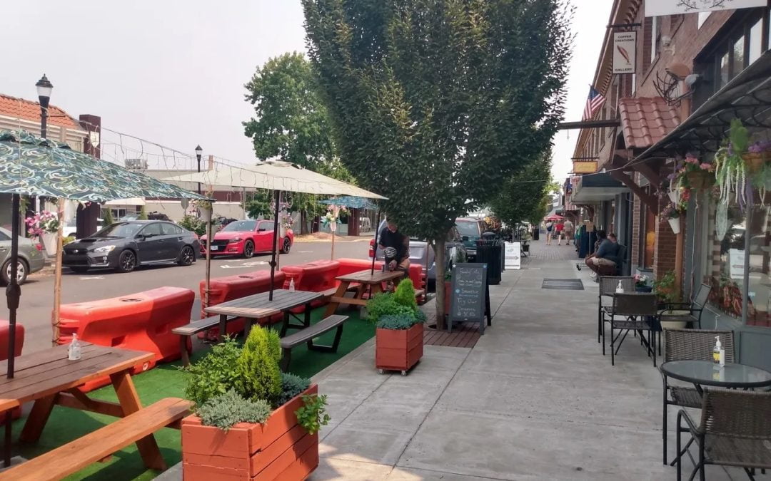 DOWNTOWN BUSINESS THOUGHTS ON OUTDOOR DINING REGULATIONS