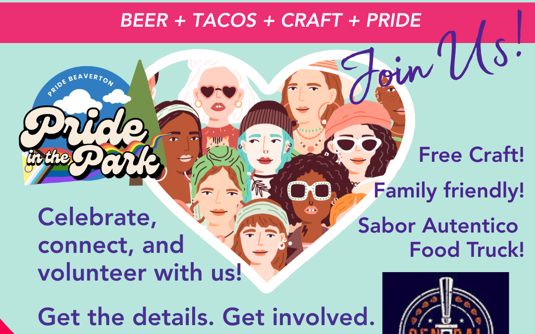 pride in the park 2026 volunteer kickoff event march 28th