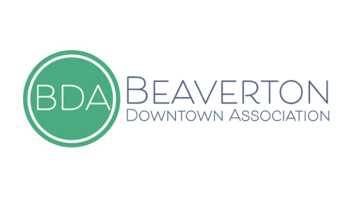 beaverton downtown association logo green 720x405 white circle