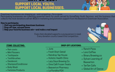 Downtown Businesses Unite for the Daily Essentials Challenge Support Local Youth.